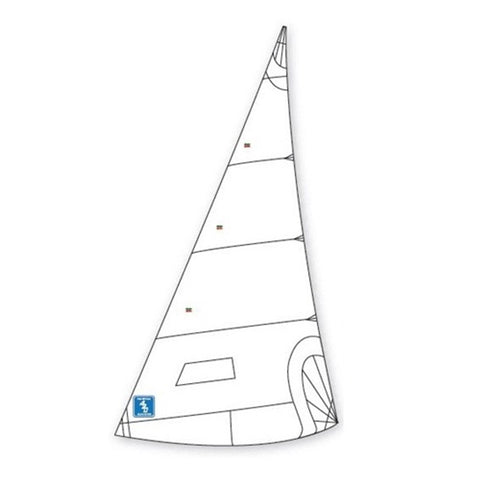 Sail, 420, Jib-wht : JIB