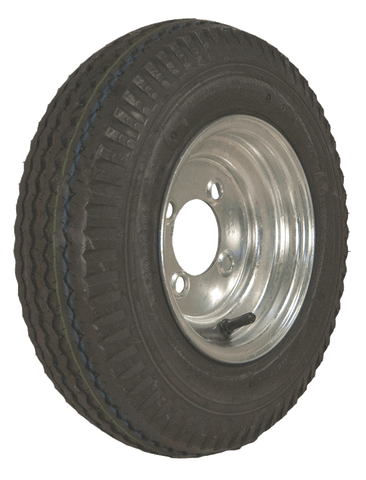 Trailer Tire and Wheels Assy.-480x12" Galv : 5 lug