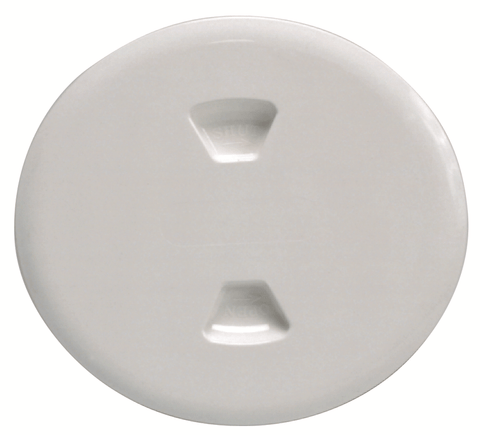 Deck Plate-White : 5"