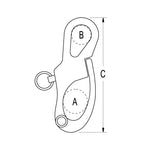 Snap Shackle-SS : 331 lb