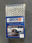 Dock Line Pack-White : 1/2x15