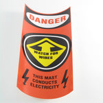 Decal Set - Mast Caution