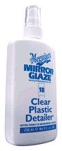 Clear Plastic Cleaner-spray : 8 oz